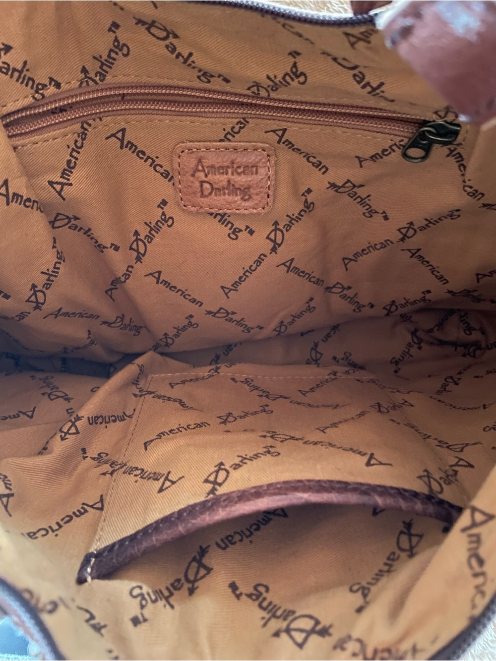 Aztec-Pattern Shoulder Bag - Picture 3 of 3